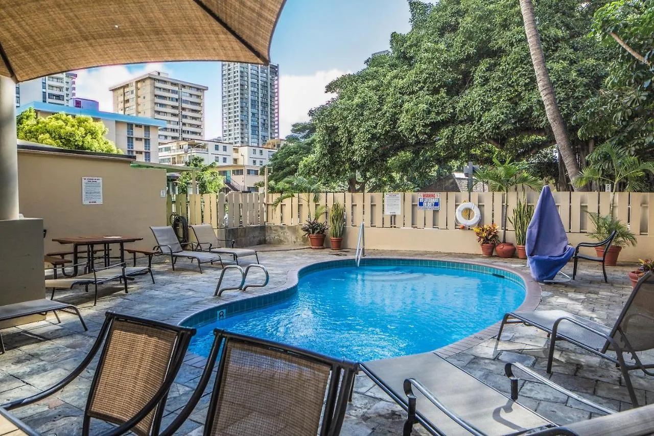 Aloha Vibes Await! Stylish Condo At Aloha Surf - Mountain And City Views Honolulu 0*,